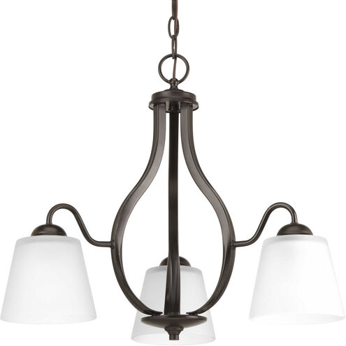 Jay 3 Light 22 inch Antique Bronze Chandelier Ceiling Light
