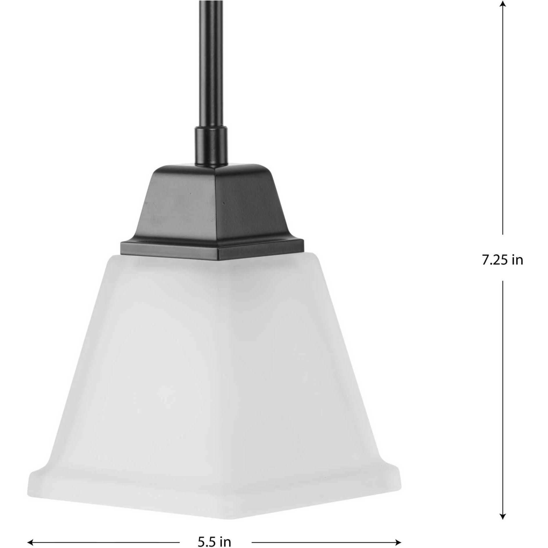 Clifton Heights 1 Light 6 inch Matte Black Mini Pendant Ceiling Light