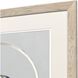 Neutral Nautilus Gray and Beige and Multi and Neutral Framed Art, Propac