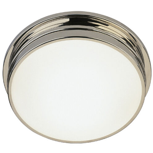 Roderick 2 Light 13.5 inch Polished Nickel Flushmount Ceiling Light