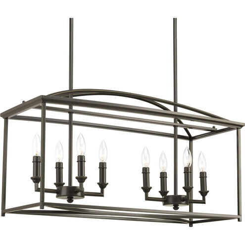 Fiona 8 Light 12 inch Antique Bronze Chandelier Ceiling Light