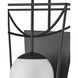Rochefort 1 Light 31 inch Black Indoor/Outdoor Wall Sconce, Large
