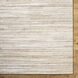 Enlightenment 36 X 24 inch Pearl / Ash Handmade Rug in 2 x 3