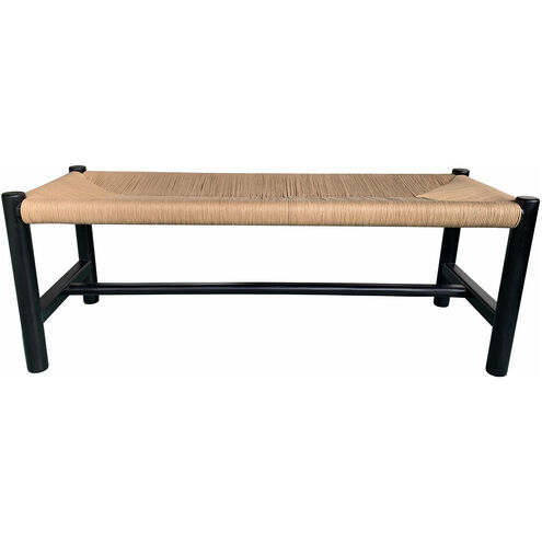 Hawthorn Black Bench, Small