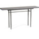 Wick 60 X 14 inch Natural Iron Console Table in Maple Grey
