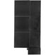Etruscan Hand Rubbed Black Tower Cabinet