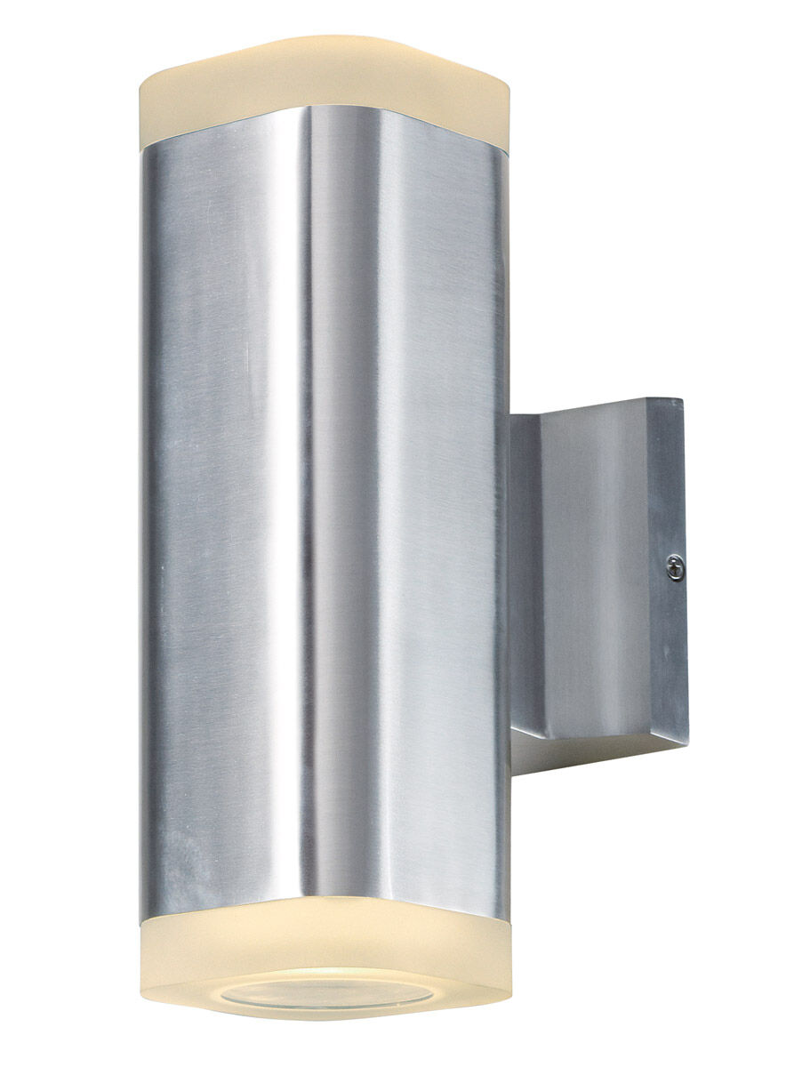 Lightray LED LED 10.25 inch Brushed Aluminum Outdoor Wall Sconce