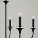 Presley 5 Light 31 inch Matte Black Chandelier Ceiling Light