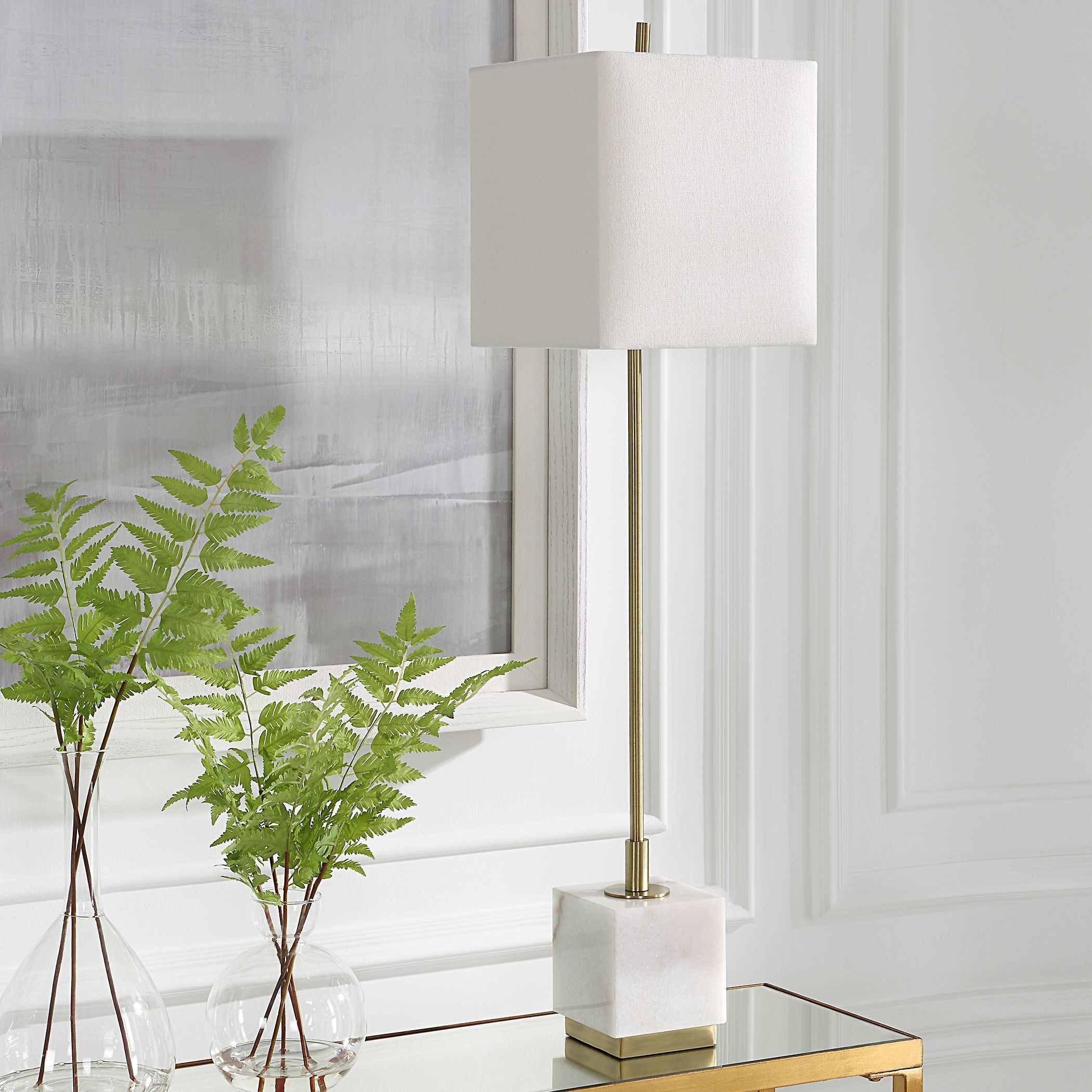 White buffet lamps 2025