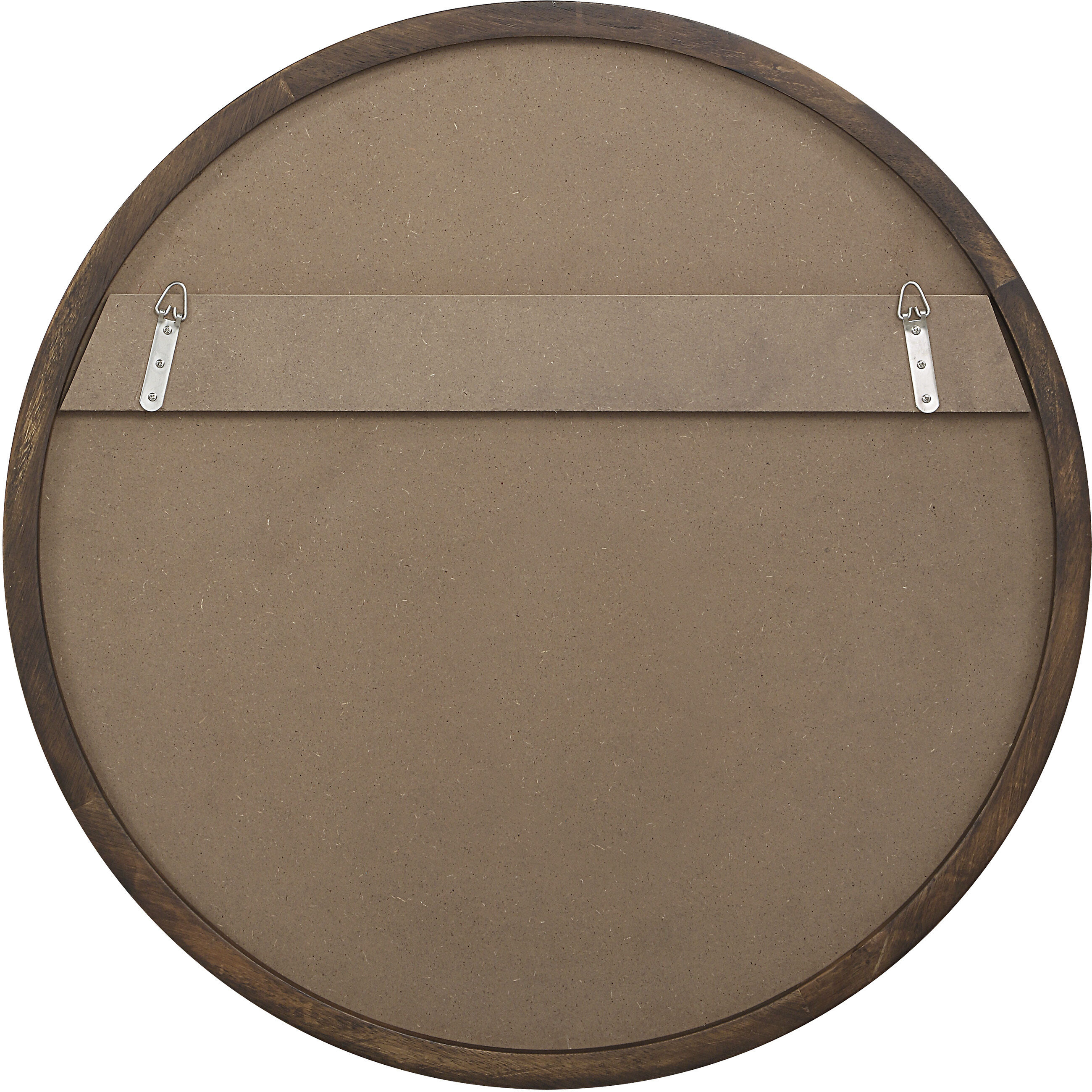 Modi 30 X 30 inch Walnut Wall Mirror