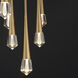 Pierce LED 24.75 inch Gold Multi-Light Pendant Ceiling Light