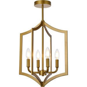 Kiera 4 Light 14.00 inch Pendant