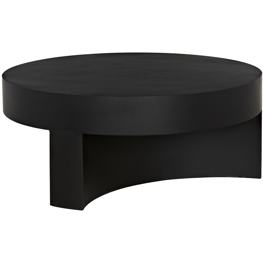 Steward 36 X 36 inch Matte Black Coffee Table, C