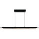 Valira LED 47 inch Black Chandelier Ceiling Light
