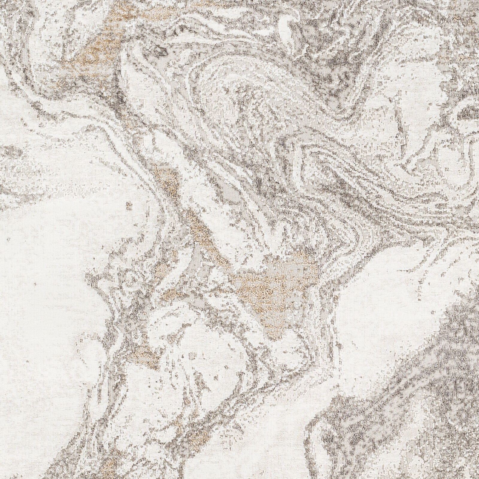 Allegro 120 X 94 inch Light Grey Rug, Rectangle