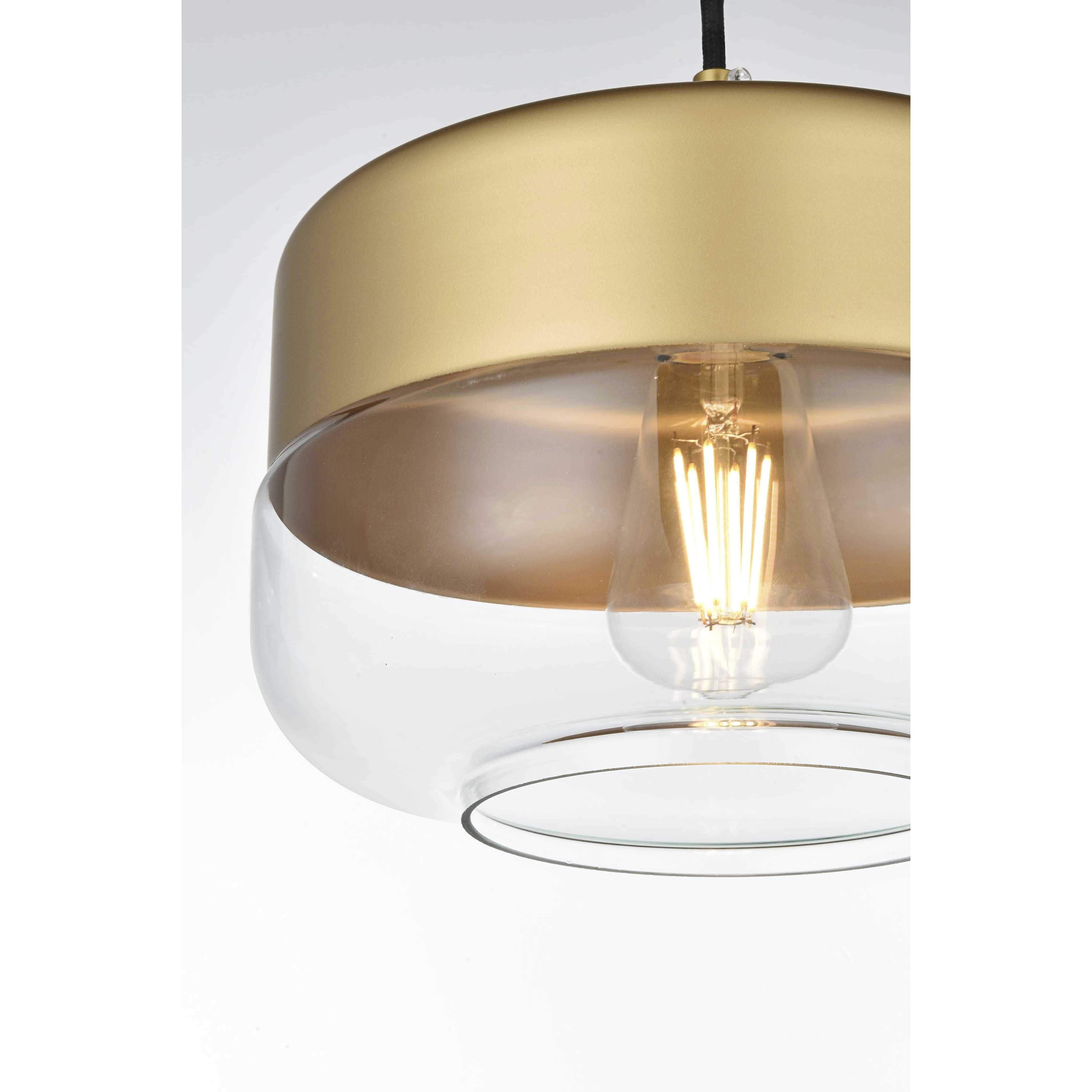 Ashwell 1 Light 10 inch Satin Gold Pendant Ceiling Light