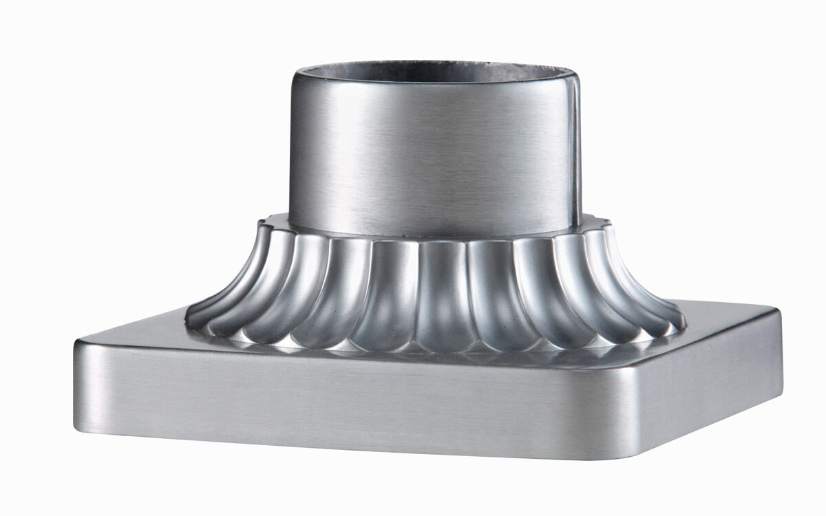 Outdoor Pier Mounts 5.75 inch Brushed Aluminum Pier Mount Base