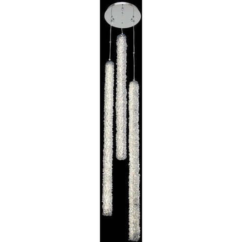 Lina LED 12 inch Chrome Foyer Light Ceiling Light in Firenze