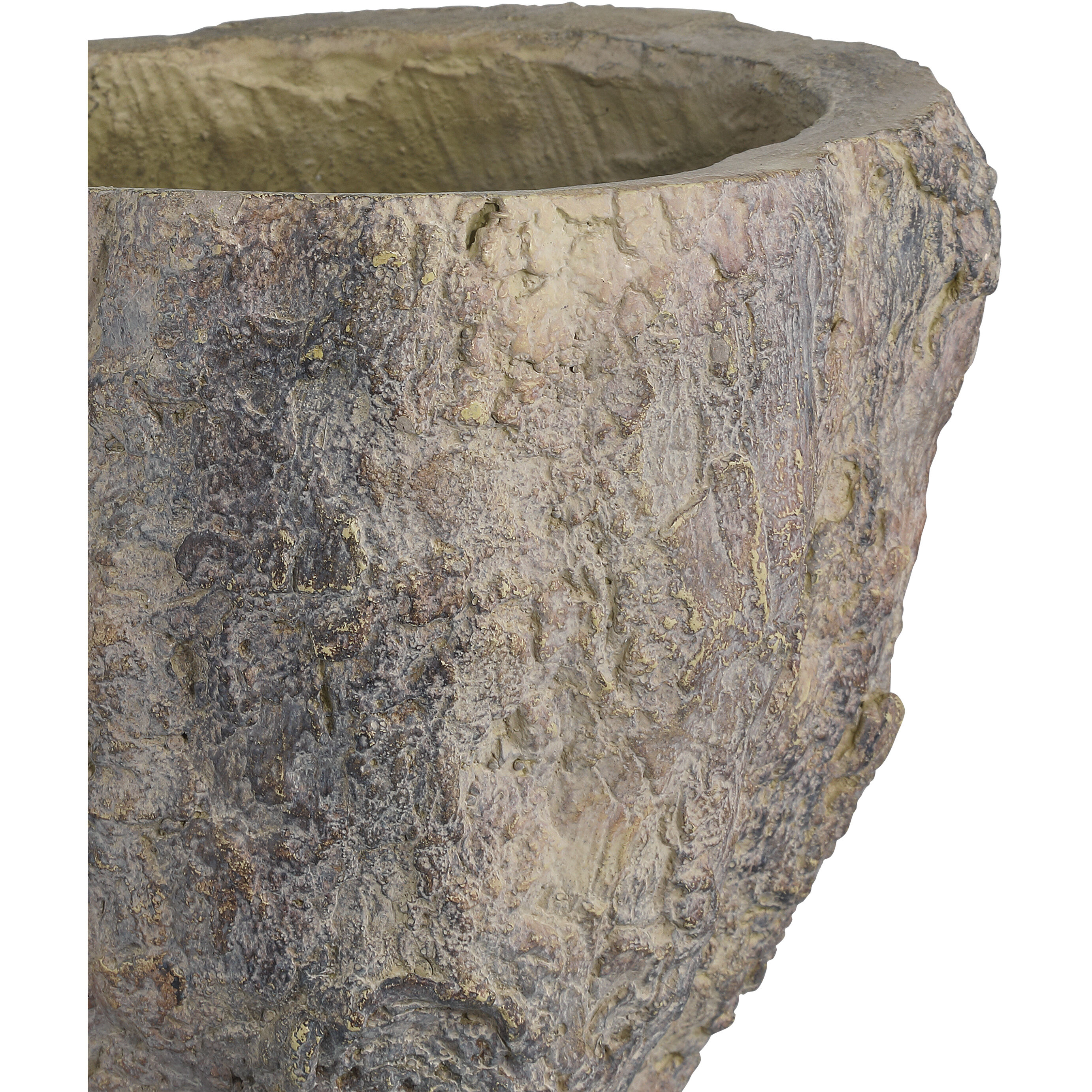 Old Growth Dark Brown Planter, Medium