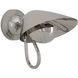 Keaton 1 Light 8.25 inch Polished Nickel Wall Sconce Wall Light, Single