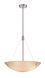 Rocco 3 Light 20 inch Polished Steel Pendant Ceiling Light