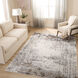 Hadim 158 X 118 inch Black/Grey Rug in 10 x 13