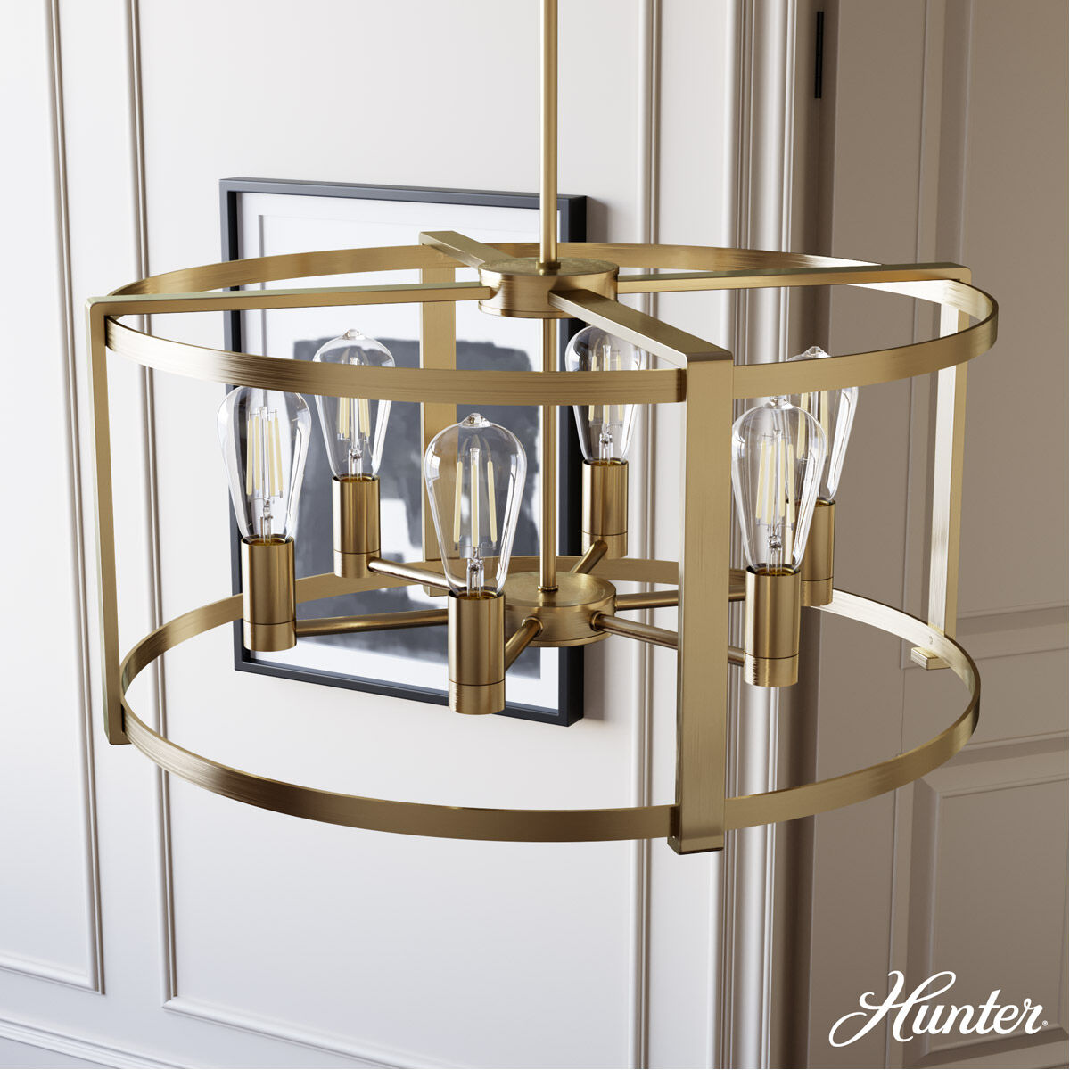 Astwood 6 Light 26 inch Alturas Gold Chandelier Ceiling Light