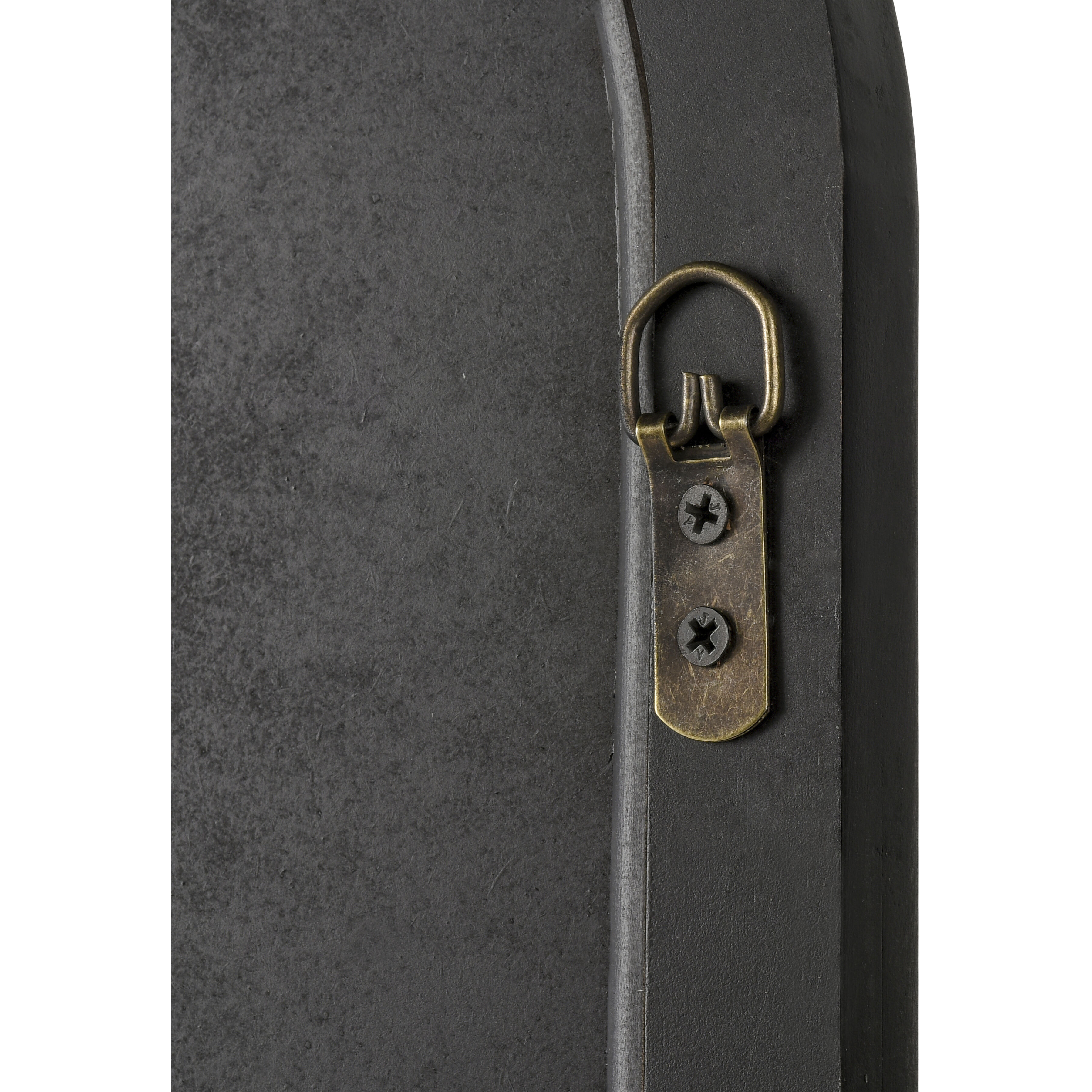 Lise 35.5 X 27 inch Aged Black with Mirror Wall Mirror