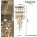 Ashgrove 8 Light 24 inch Legacy Brass Pendant Ceiling Light