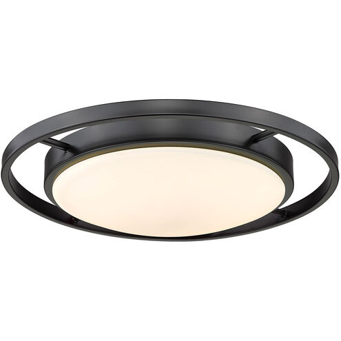 Astra LED 17 inch Matte Black Flush Mount Ceiling Light