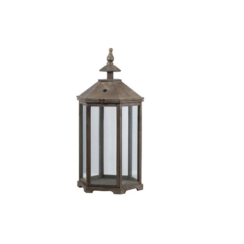 Graca 23 X 12 inch Natural Patio Candle Lanterns, Set of 2