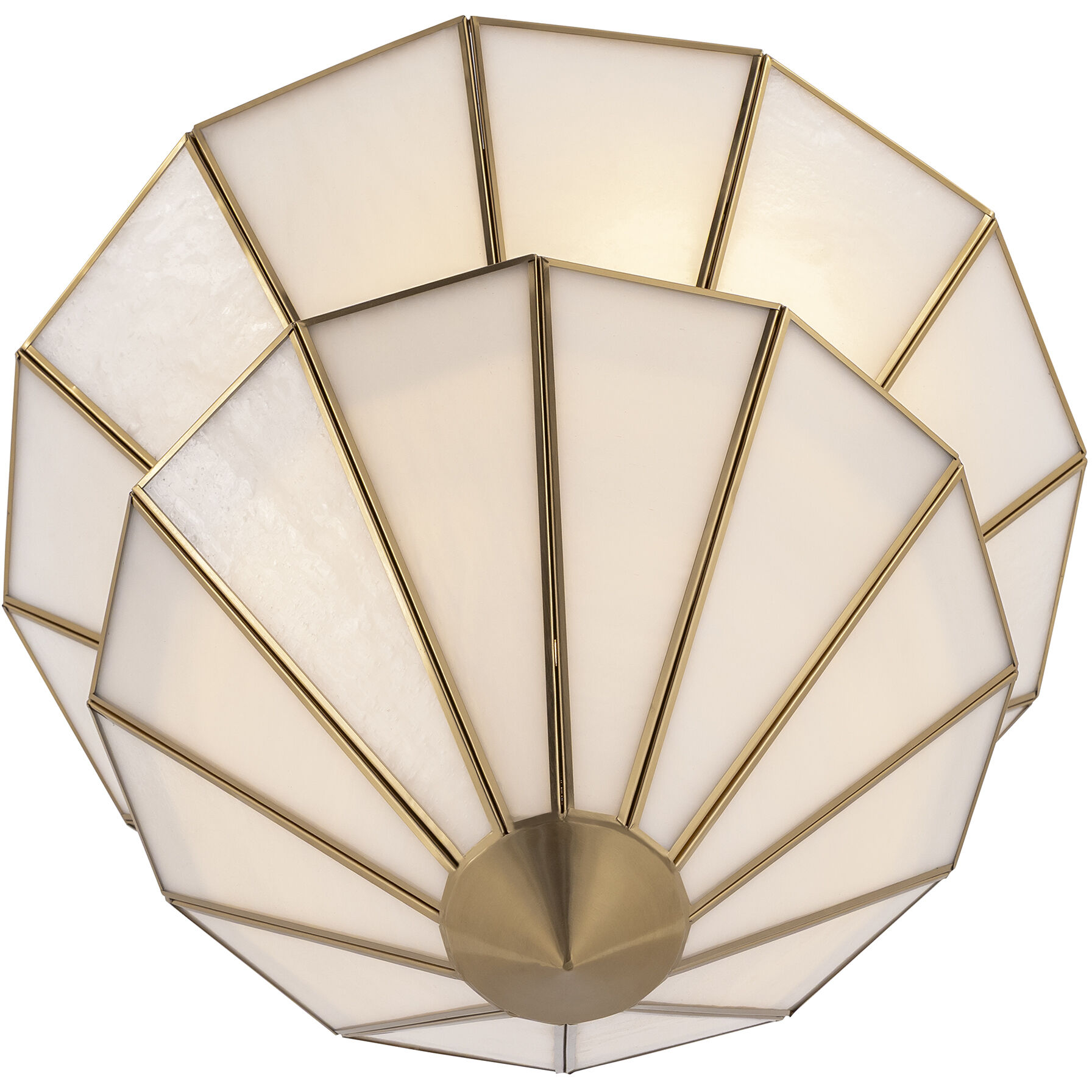 Jaxen 3 Light 17.75 inch Legacy Brass Semi-Flush Mount Ceiling Light