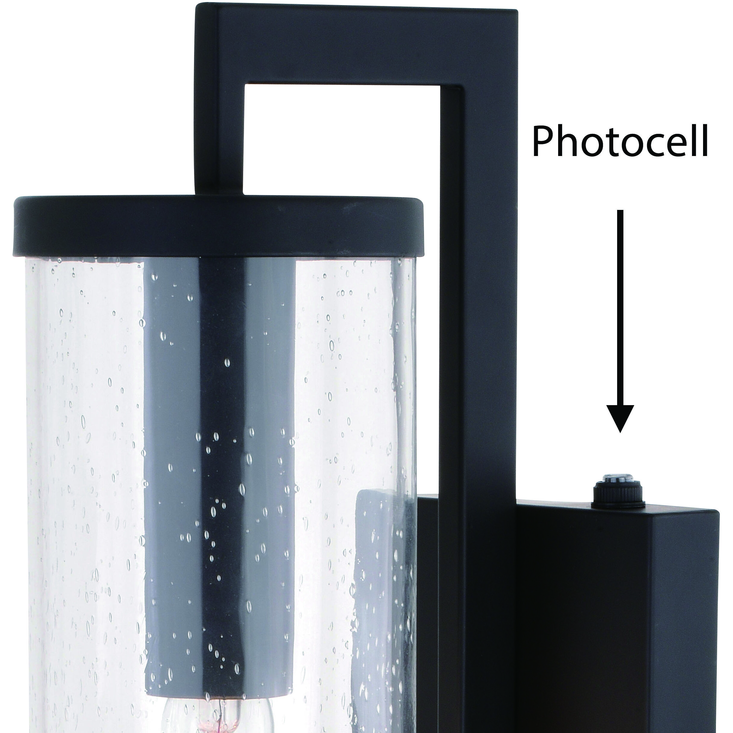 Morgan Park LED 20 inch Matte Black Outdoor Wall