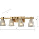 Ensley Vanity Light Wall Light in Satin Brass