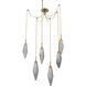 Rock Crystal 6 Light 13.50 inch Pendant