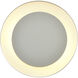 Pelham 2 Light 10 inch Satin Brass Flush Mount Ceiling Light