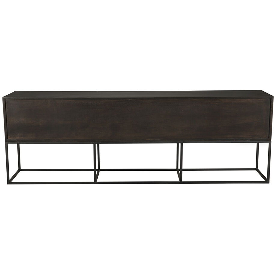 Zurich 96 X 23 inch Ebony Walnut Console