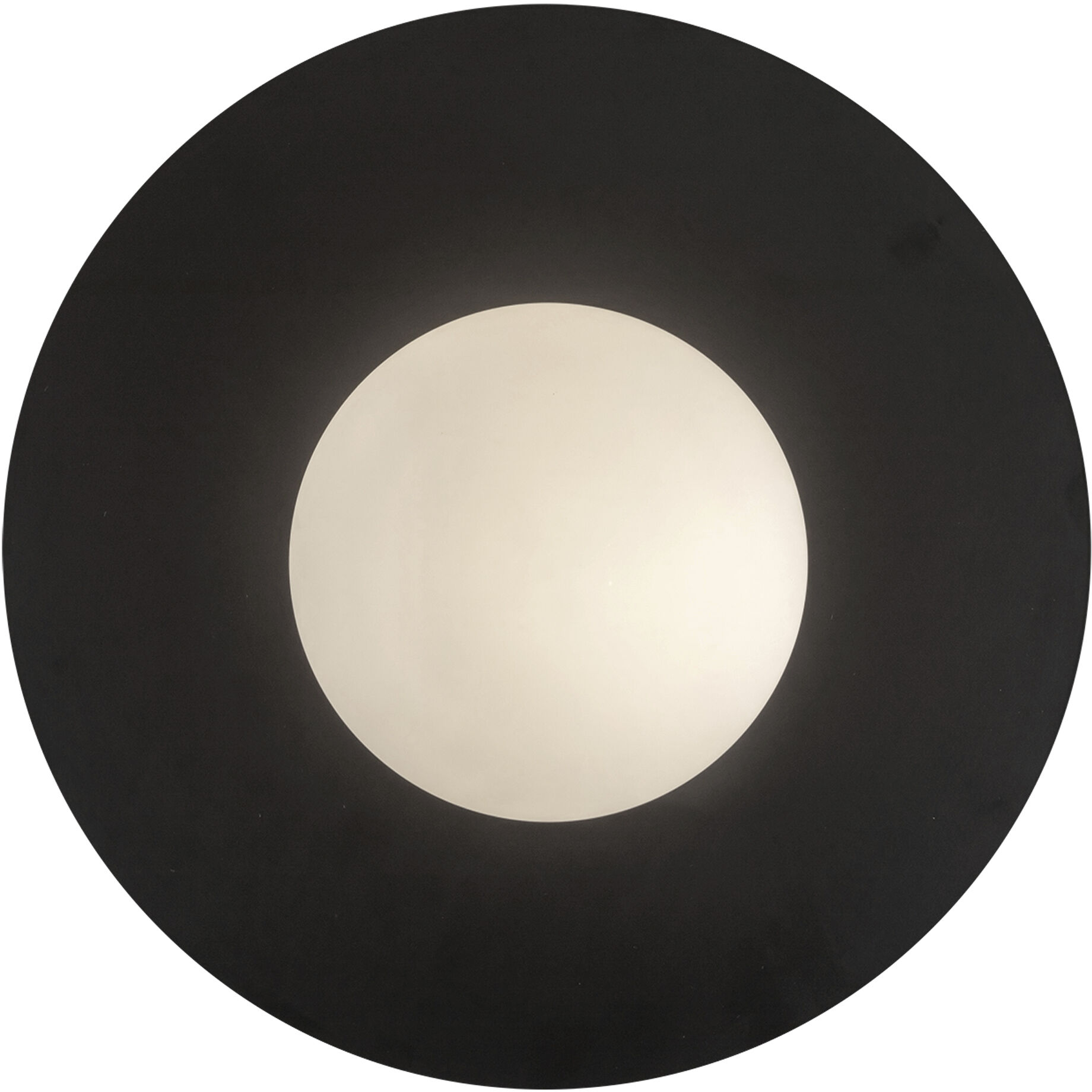 Elixir LED 14.13 inch Black Flush Mount Ceiling Light