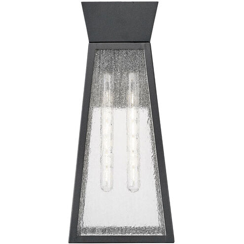 Lucian LED 21.75 inch Black Outdoor Wall Light