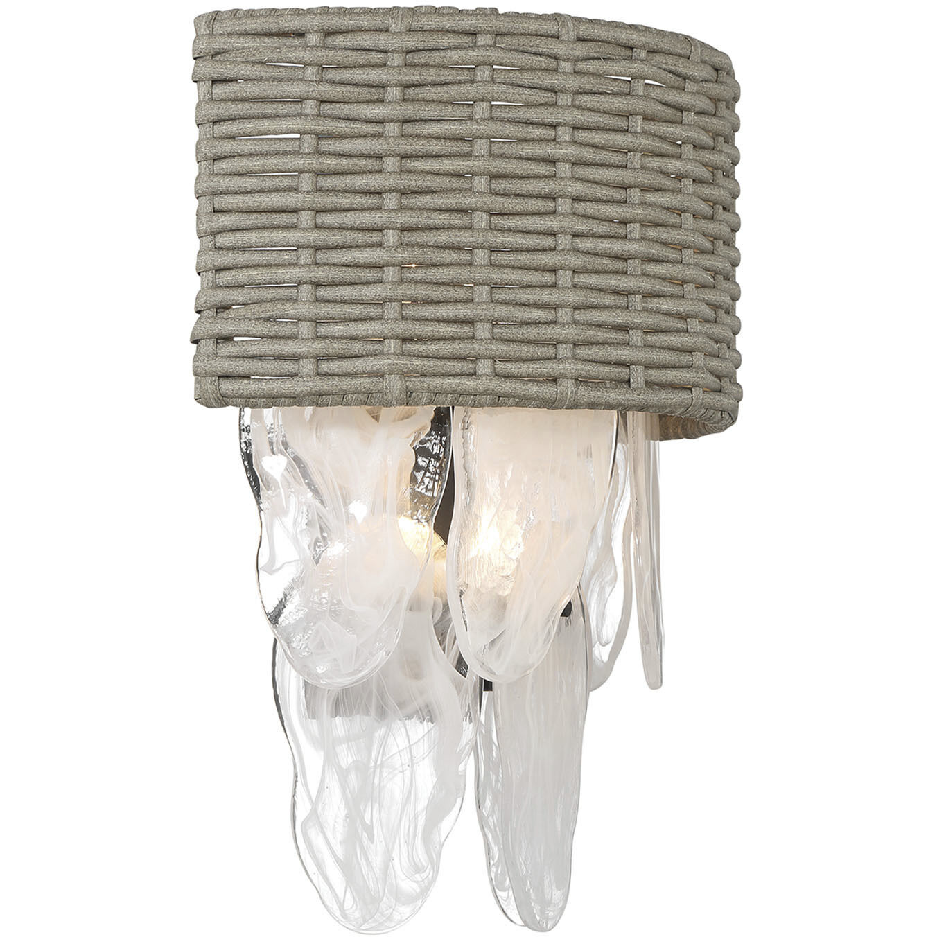 Breakers Isle 4 Light 16.38 inch Coal Wall Sconce Wall Light