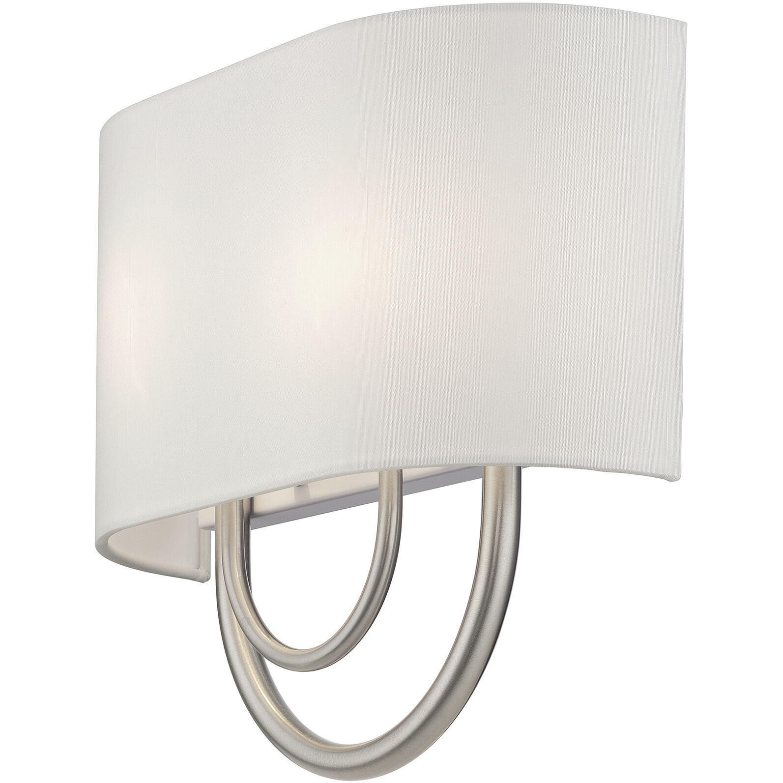 Stratton 2 Light 13 inch Brushed Nickel ADA Wall Sconce Wall Light