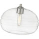 Harmony 1 Light 14 inch Brushed Nickel Pendant Ceiling Light