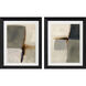 Segmented Neutrality Gray and Green and Multi and Neutral Framed Art