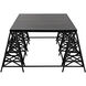Brixton 64 X 38 inch Matte Black Coffee Table