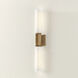 Yarrow 1 Light 4.75 inch Patina Brass ADA Wall Sconce Wall Light