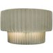 Ambiance 1 Light 10 inch Celadon Green Crackle Wall Sconce Wall Light
