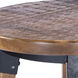 Masterson Wood & Metal Bar Stool