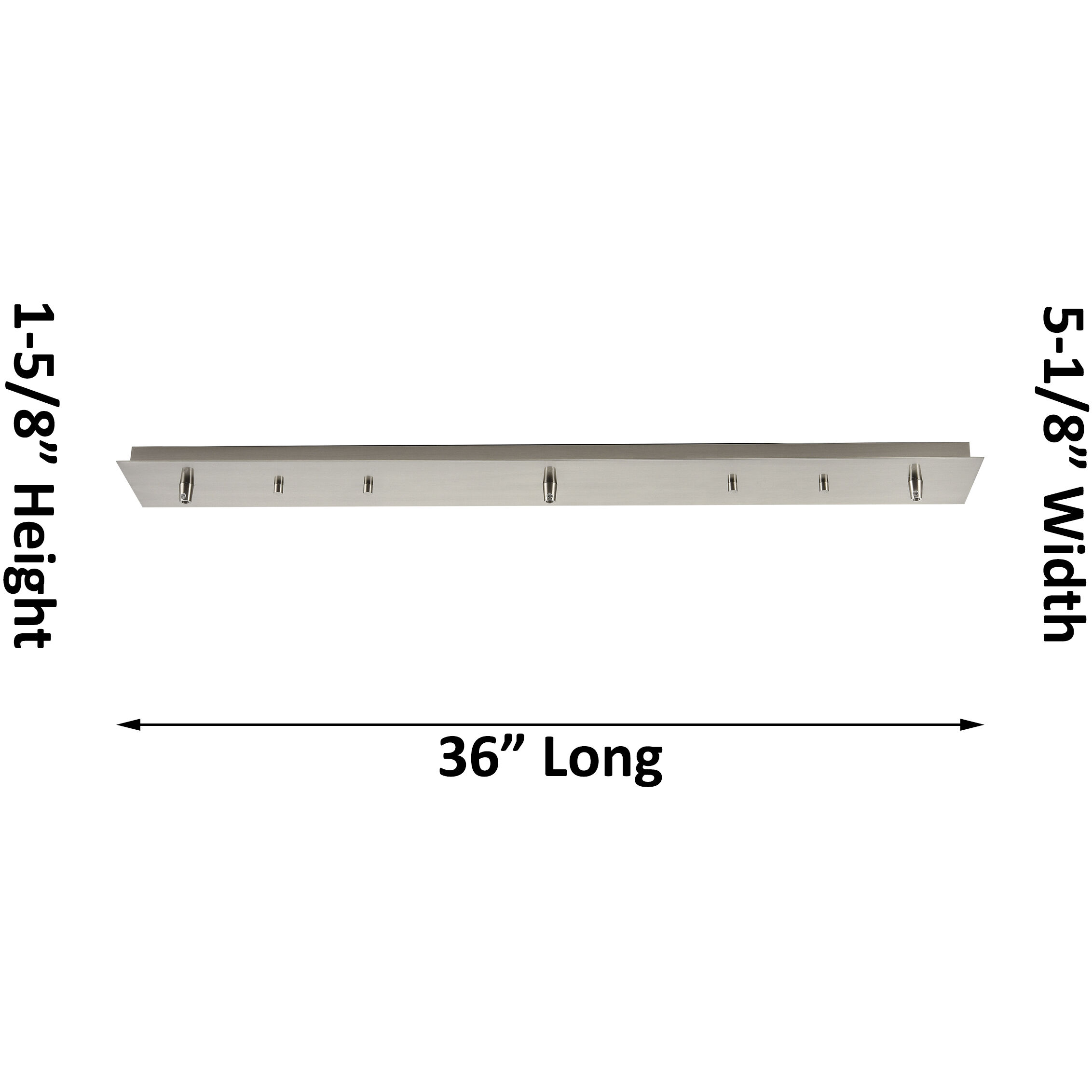 Edison Large Bell 3 Light 36 inch Matte Black Linear Pendant Ceiling Light, Edison