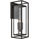 Shaw 3 Light 25 inch Antique Bronze Outdoor Wall Light