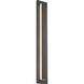 Sean Lavin Aspen LED 36 inch Charcoal Outdoor Wall Light in Surge Protection, Integrated LED